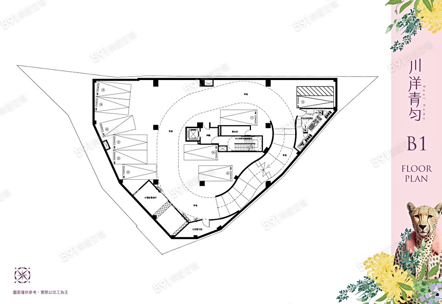 川洋青勻平面圖