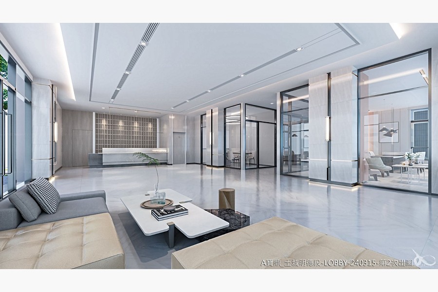 接待大廳3D示意圖