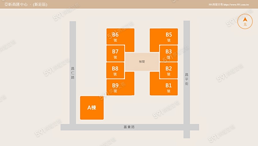 亞昕商匯中心平面圖