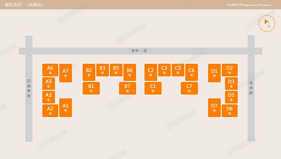 聯虹鉑玥平面圖