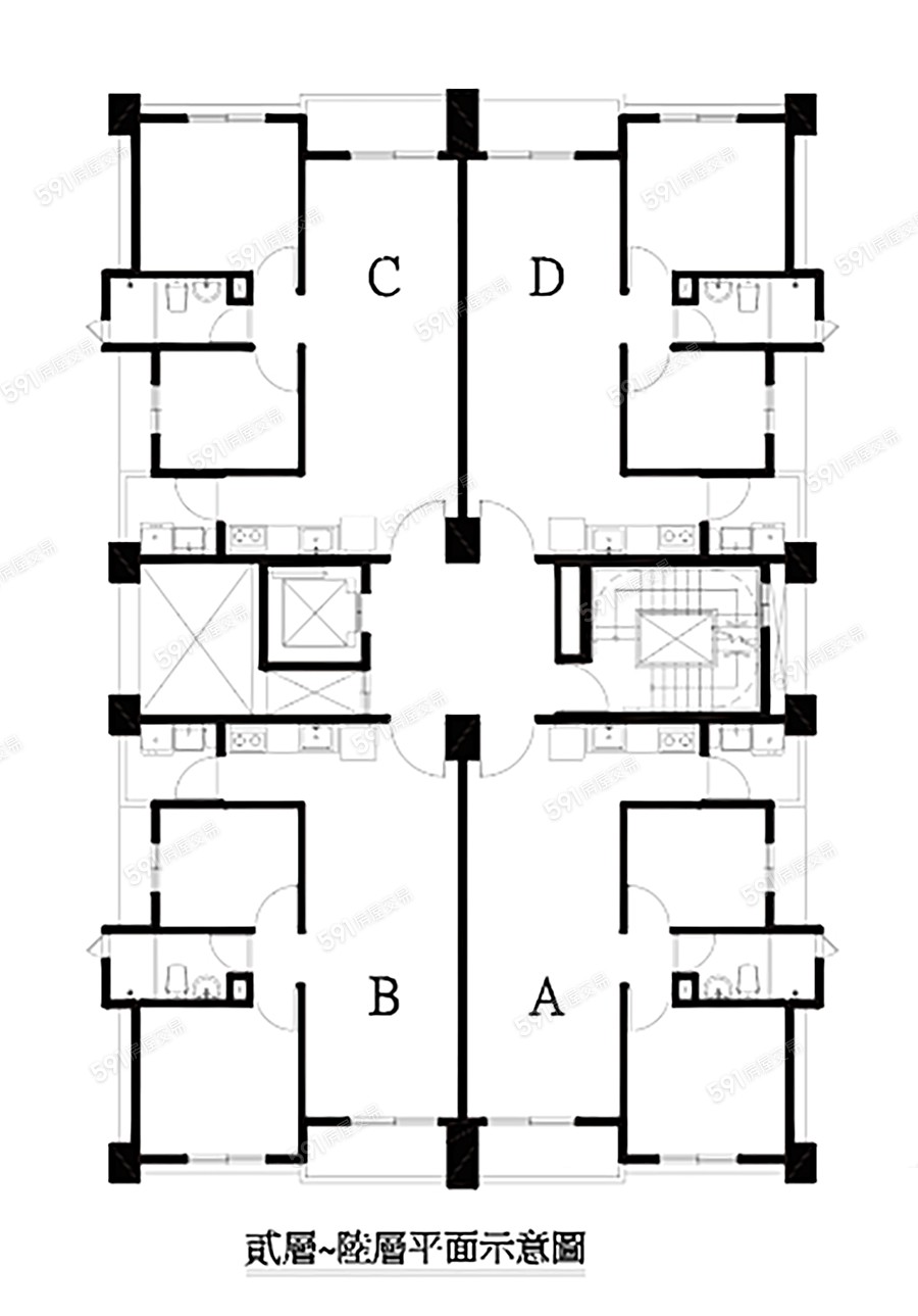 大雲藏富第二期平面圖