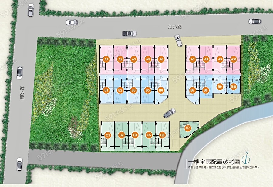 印象壯圍平面圖