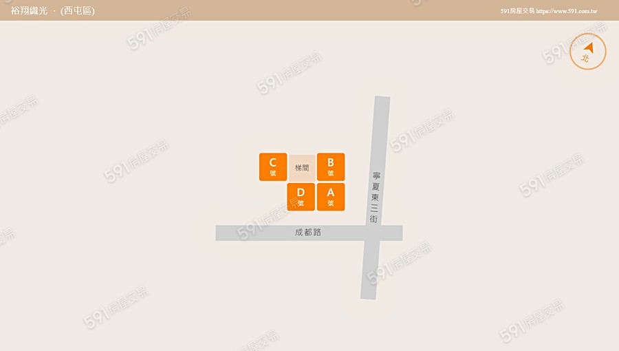 裕翔織光平面圖