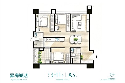 昇樺樂活格局解析
