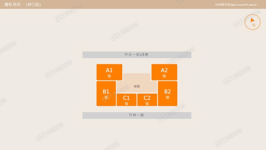 聯虹珺玥平面圖