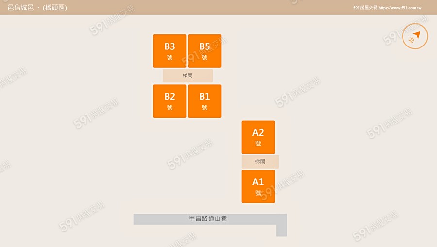 邑信城邑平面圖
