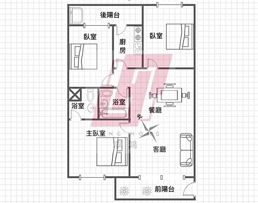 藝文核心地段G11站|中正大第三房|帝王發財樓層| - Image 2