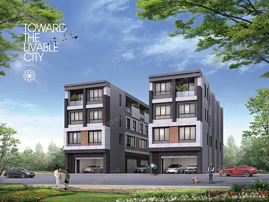 穩喬東園墅示意圖