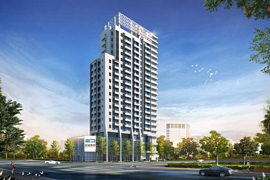 建築外觀3D示意圖