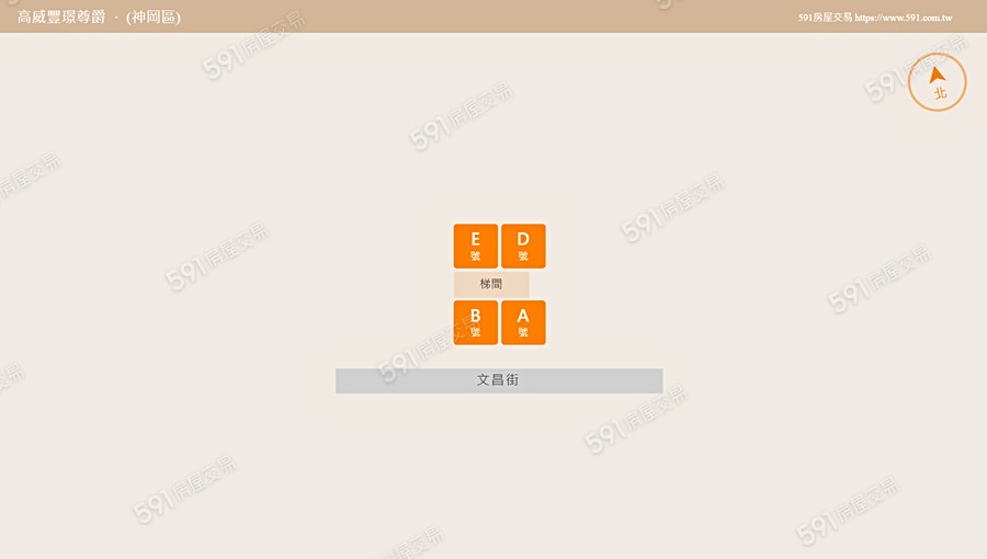 高威豐璟尊爵平面圖