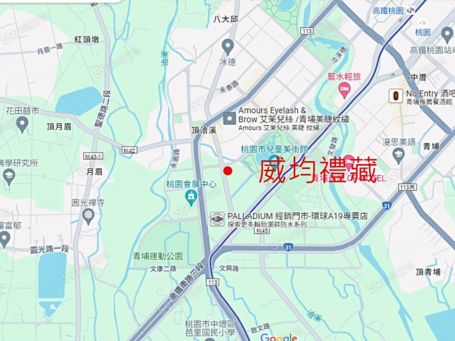 威均禮藏交通圖