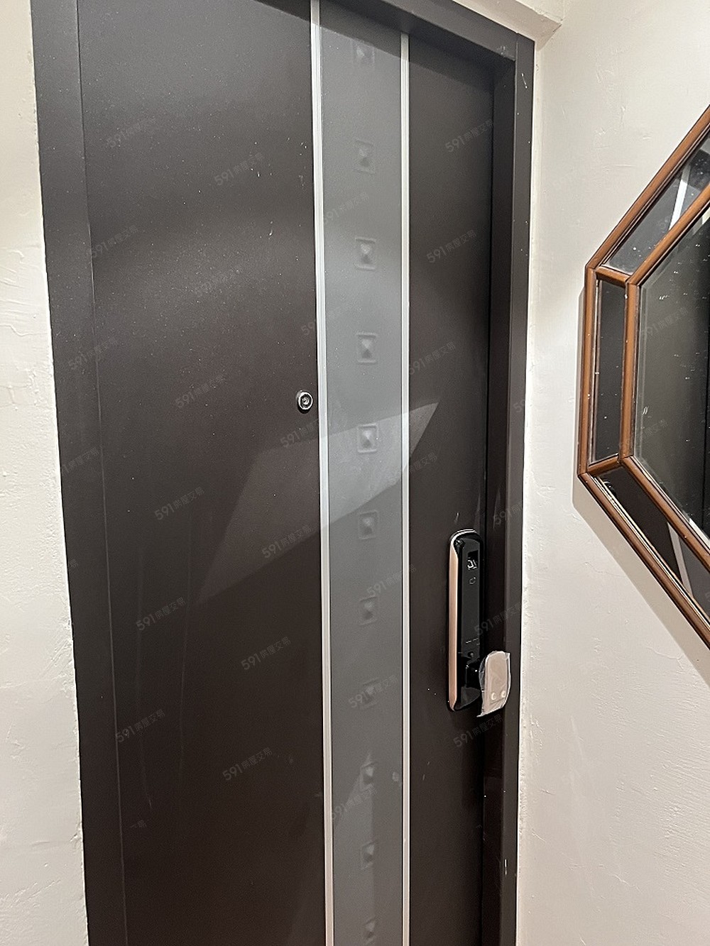 電子門鎖 指紋辨識解鎖,全新防火安全門