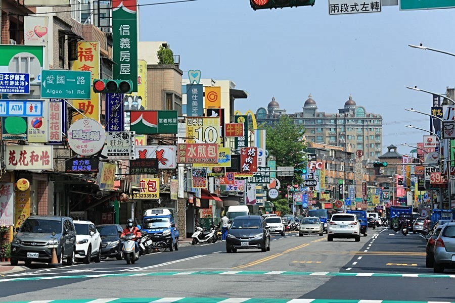 大竹路商圈。