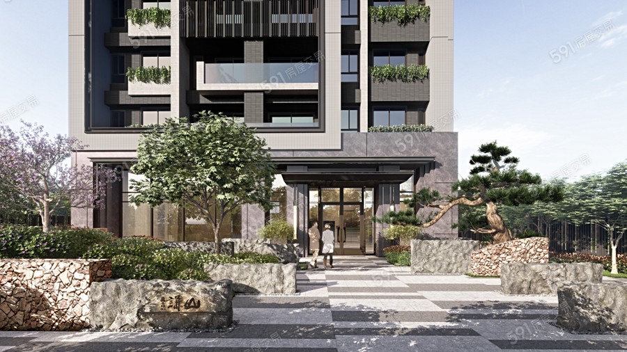 萬吉謙山示意圖