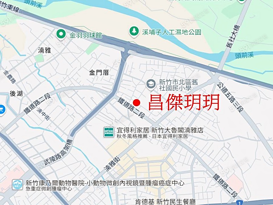 昌傑玥玥交通圖