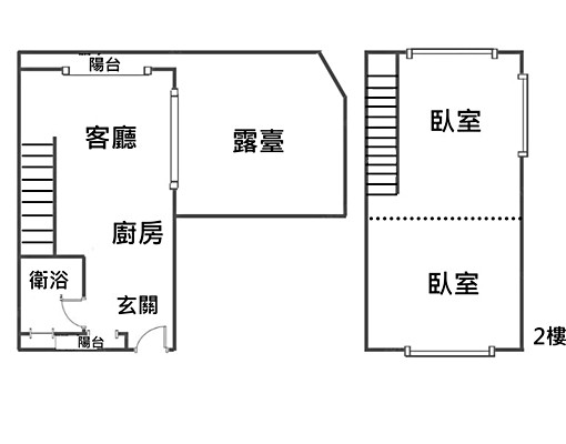 潤達i2兩房樓中樓露臺戶含車位 - Image 8