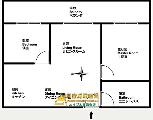 固豪👍市議會民生香榭溫馨高樓景觀2房平車 - Image 3