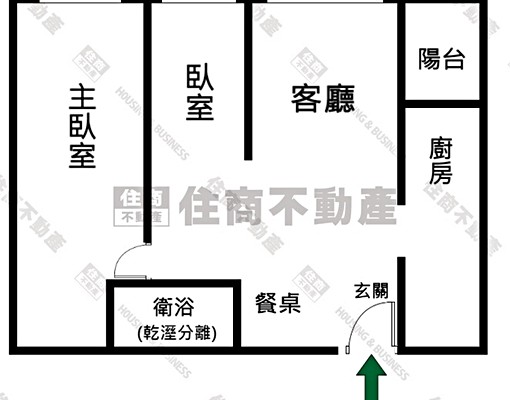和發幸福成雅致設備齊全兩房+平車*直接入住 - Image 8