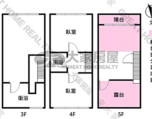 安平平通路合租2-5|可住可辦公|台南金算盤 - Image 2