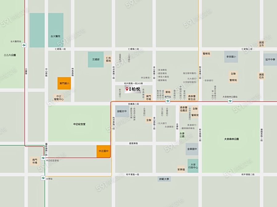 皇翔柏悅交通圖