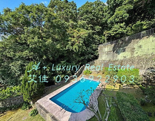 陽明山泳池別墅室內百坪大庭院花園美景有管理NrTES - Image 14