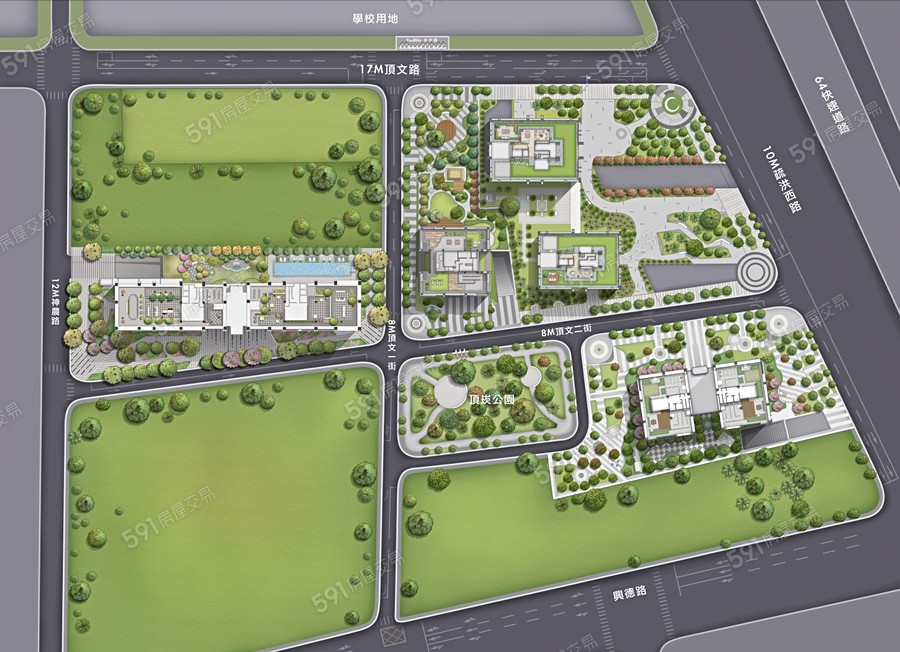 新濠漾II-紐約公園平面圖