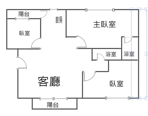 租】德民商圈#星巴克『米蘭大道』3房2廳2衛 - Image 15
