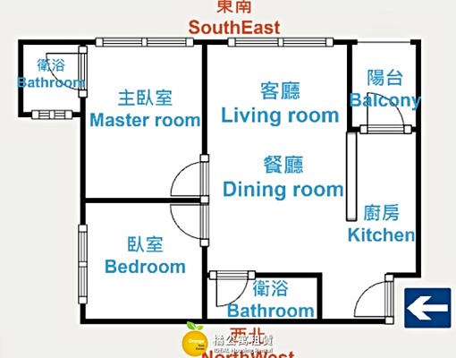🍊東區松丹達麗泳池靜謐2房車位 - Image 3