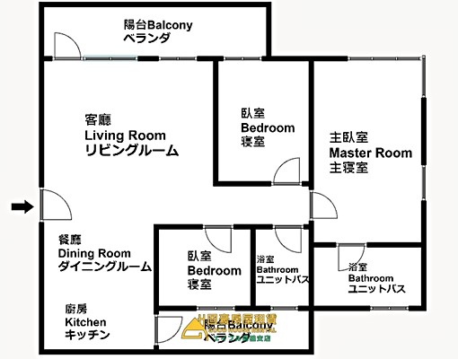 固豪👍中央花園精緻豪邸3房平車 - Image 3