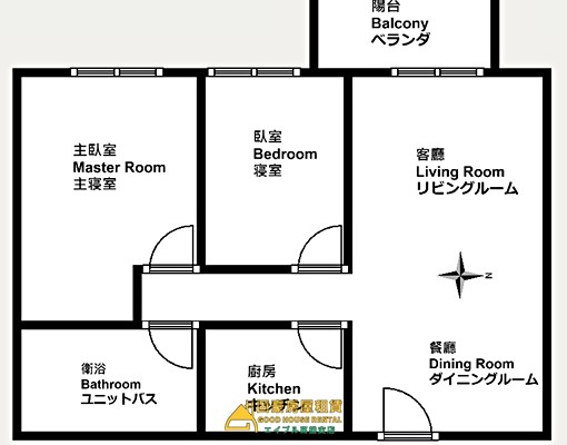固豪👍美術館美廳苑全新高樓景觀2房 - Image 3