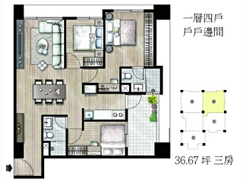 社區格局圖