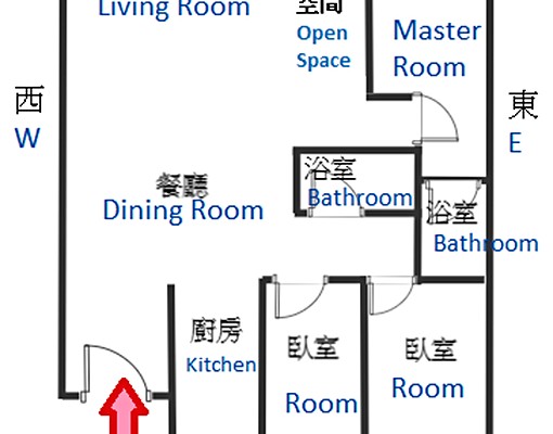 🌸美麗島高雄車站MRT領賢大空間品味3+1房-權威 - Image 3