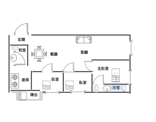 🛎免仲費帝王戶超大三房無限視野可寵中山醫社宅租補戶籍 - Image 15