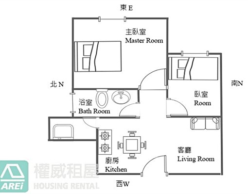 ✨😍👉AI高大特區TOPONE全新高檔質感兩房車位權威 - Image 3