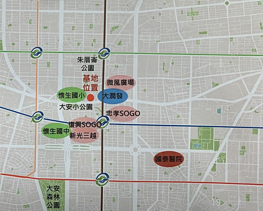 葉財記愛瑪市交通圖