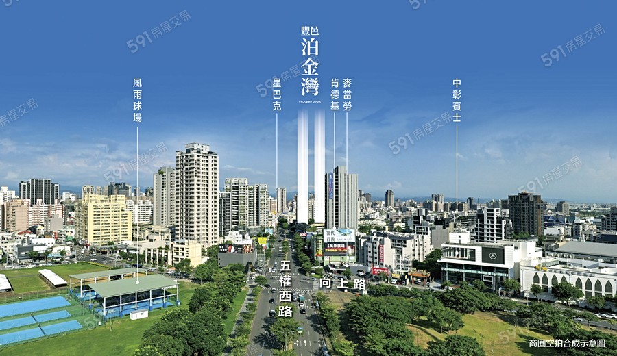 豐邑泊金灣交通圖