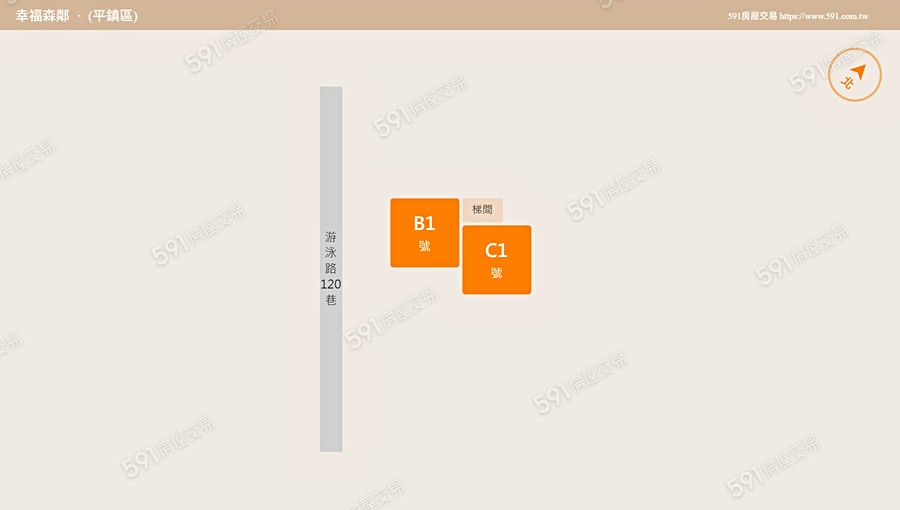 幸福森鄰平面圖