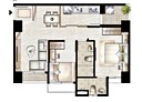林口區-南勢一街2房2廳，35.1坪