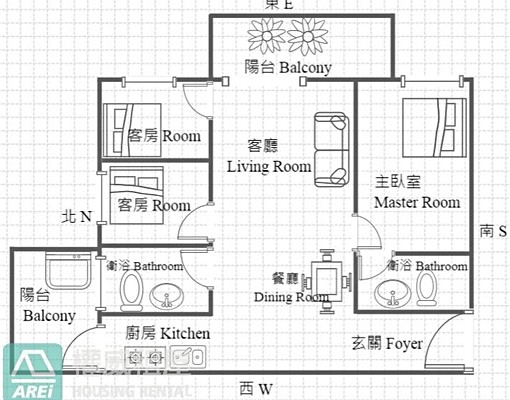 🦢美術白天鵝｜高雄厝｜精緻裝潢3房大平車權威 - Image 3