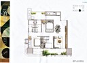 北區-育德路3房2廳，44.7坪