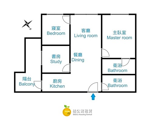 🍊高鐵京城文學苑明亮貼心3房附大平車 - Image 3