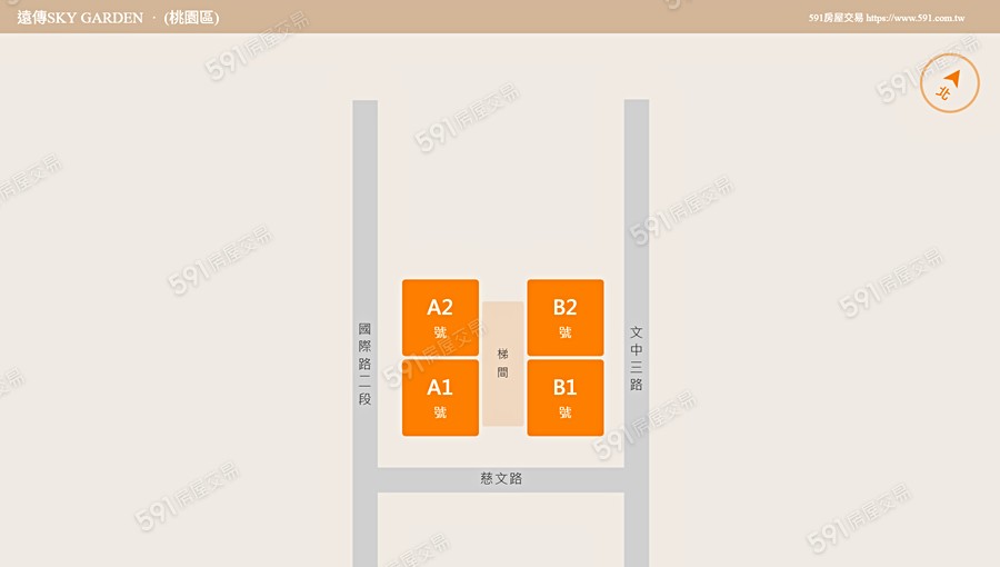 遠傳SKY GARDEN平面圖