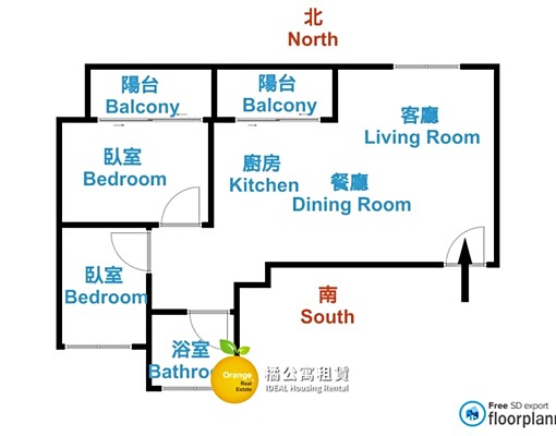 🍊C21A內惟藝術中心人間美術明亮兩房 - 591租屋網 - Image 3