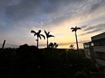 番子田離塵囂不離城的海景夕..