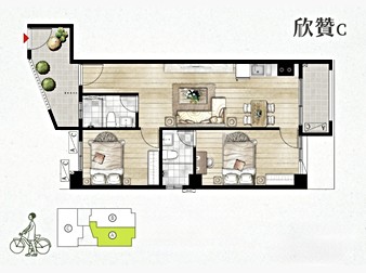 社區格局圖