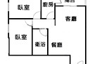 中和區-中正路2房2廳，24.3坪