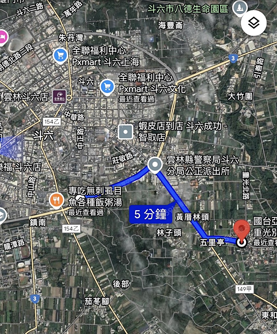 重光三悅交通圖