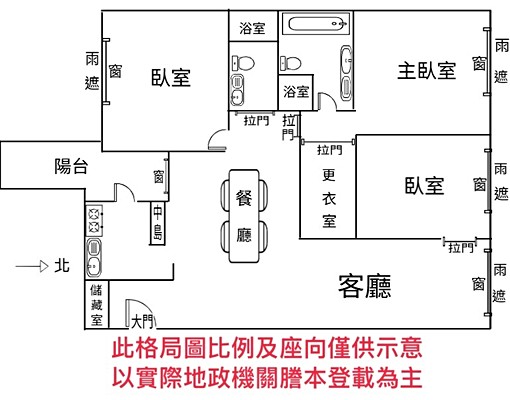 安平市政中心永華巴洛克精裝景觀大3房+平車 - Image 16