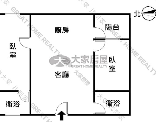 市政面中庭花園2房邊間+車位｜要公證｜台南金算盤 - Image 8