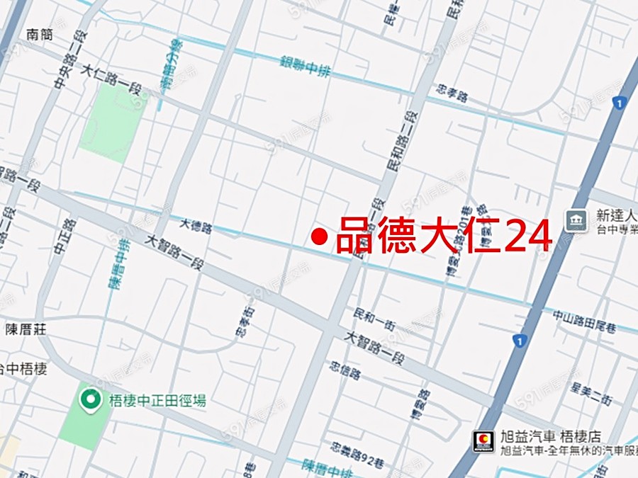 品德大仁24交通圖